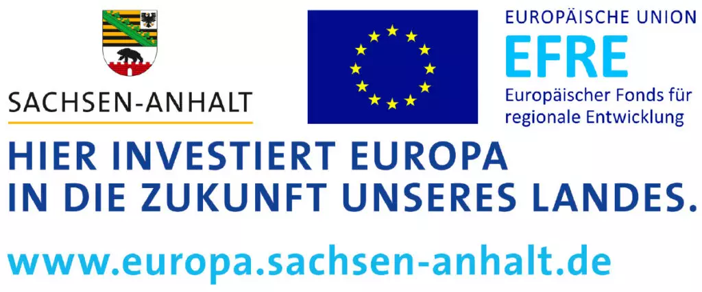 Sachsen-Anhalt EFRE Investition in die Zukunft.